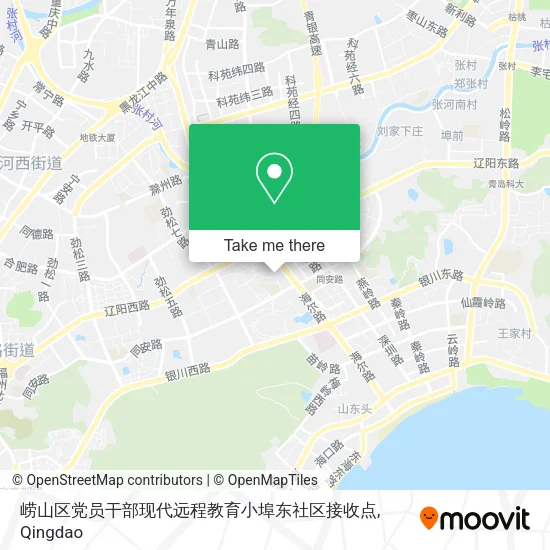 崂山区党员干部现代远程教育小埠东社区接收点 map