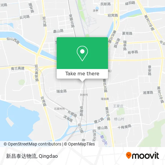 新昌泰达物流 map