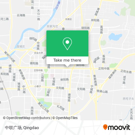 中联广场 map