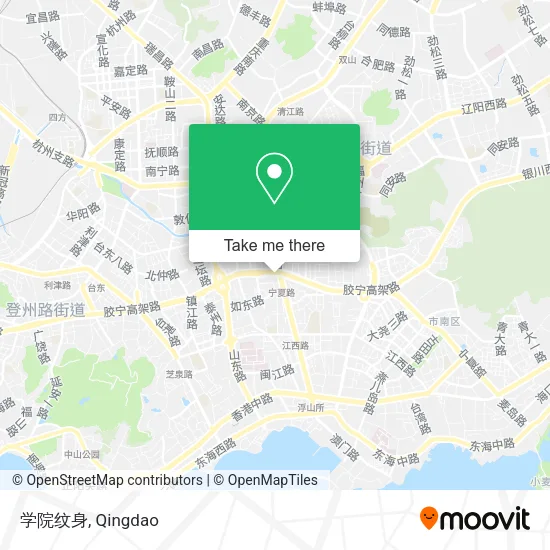 学院纹身 map