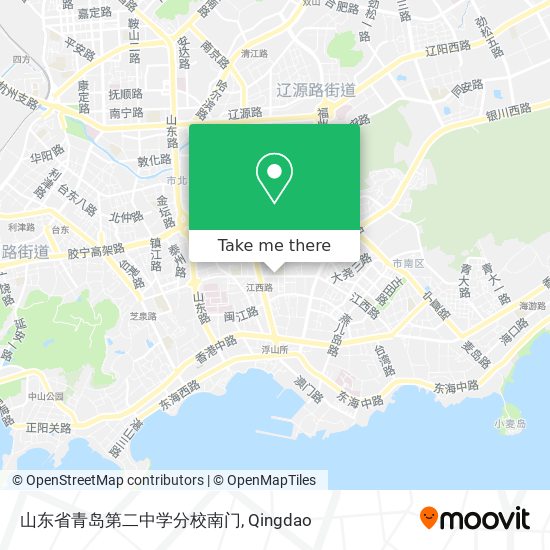 山东省青岛第二中学分校南门 map