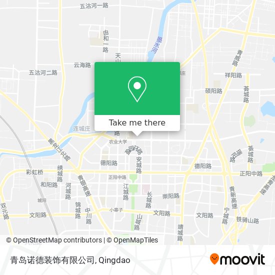 青岛诺德装饰有限公司 map