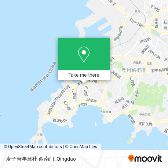 麦子青年旅社-西南门 map