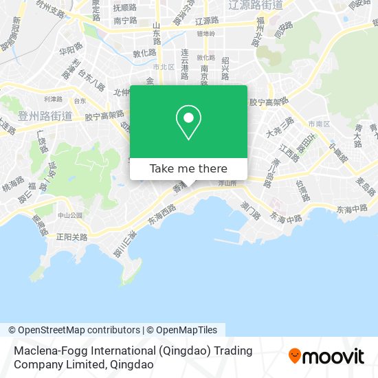 Maclena-Fogg International (Qingdao) Trading Company Limited map