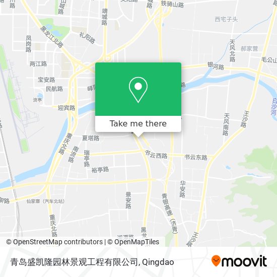 青岛盛凯隆园林景观工程有限公司 map