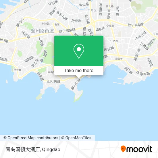 青岛国顿大酒店 map