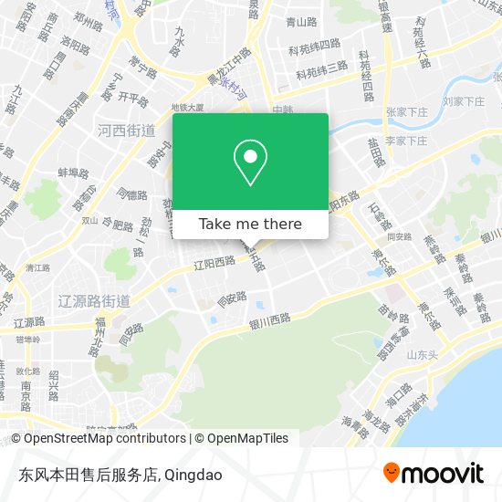 东风本田售后服务店 map
