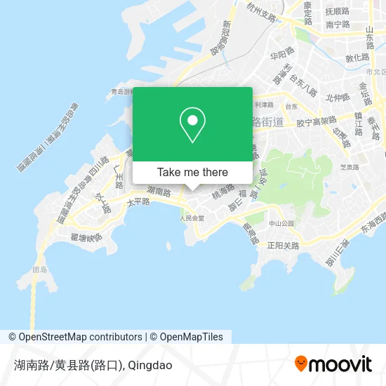 湖南路/黄县路(路口) map