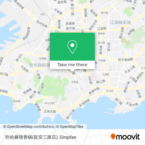 吃哈麻辣香锅(延安三路店) map