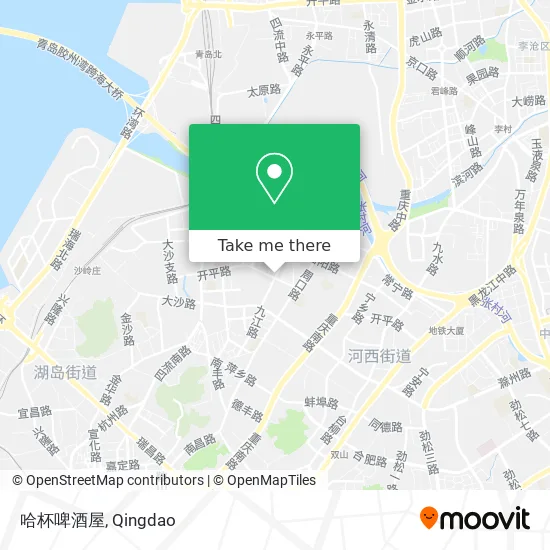 哈杯啤酒屋 map