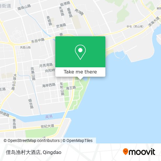 俚岛渔村大酒店 map
