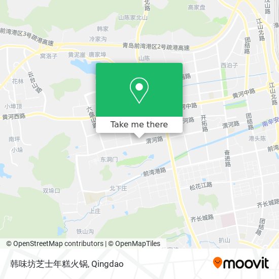 韩味坊芝士年糕火锅 map