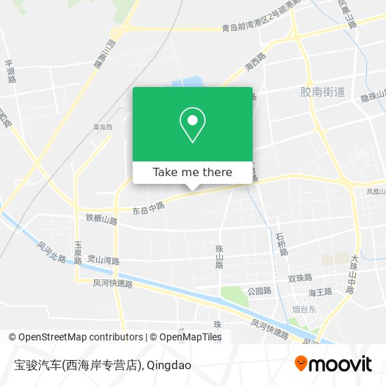 宝骏汽车(西海岸专营店) map