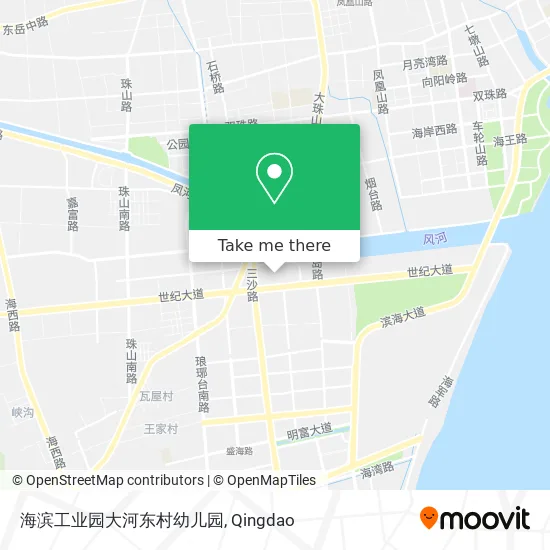 海滨工业园大河东村幼儿园 map