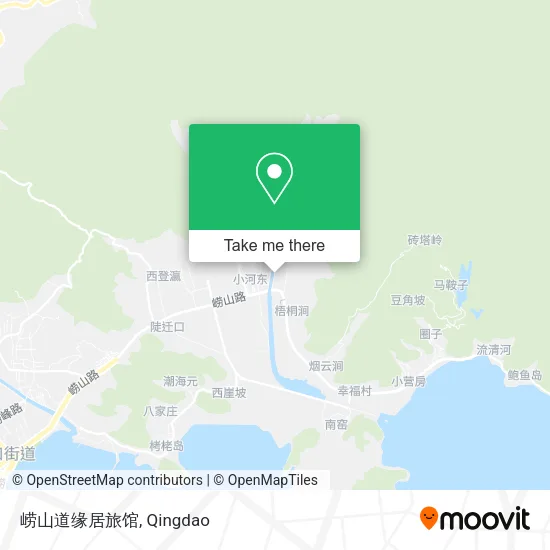 崂山道缘居旅馆 map