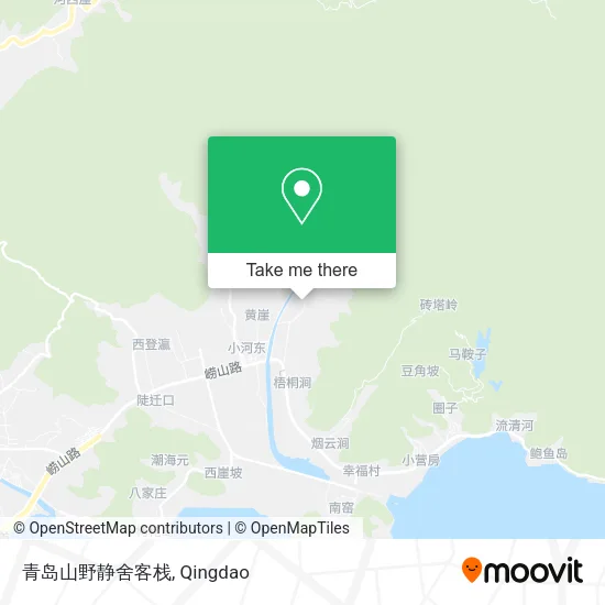 青岛山野静舍客栈 map