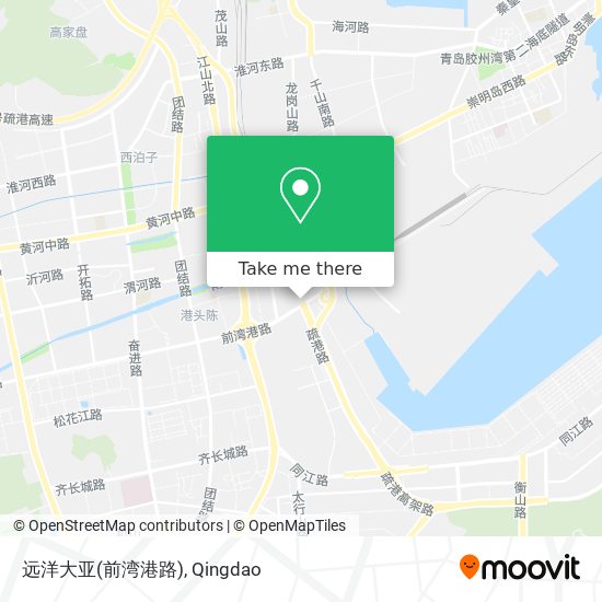 远洋大亚(前湾港路) map