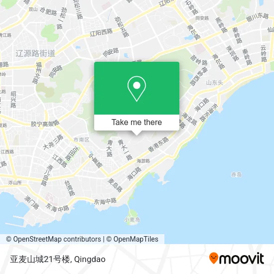 亚麦山城21号楼 map