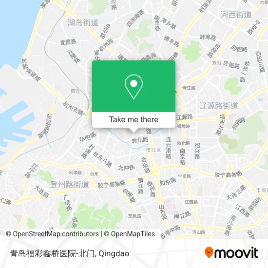 青岛福彩鑫桥医院-北门 map