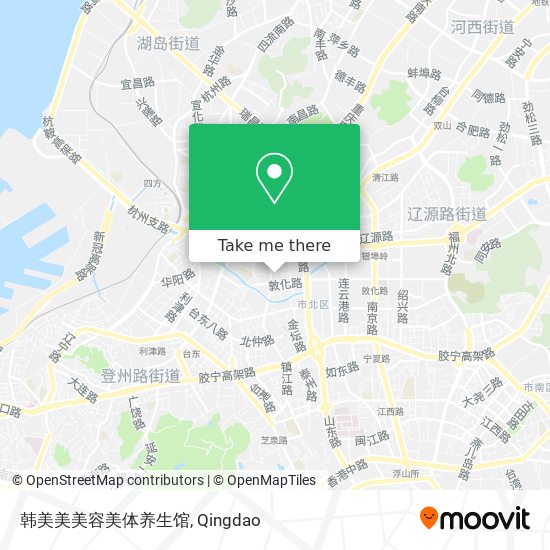 韩美美美容美体养生馆 map