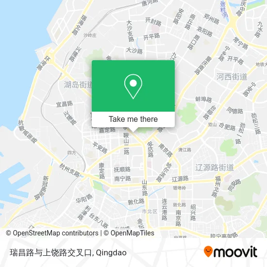 瑞昌路与上饶路交叉口 map