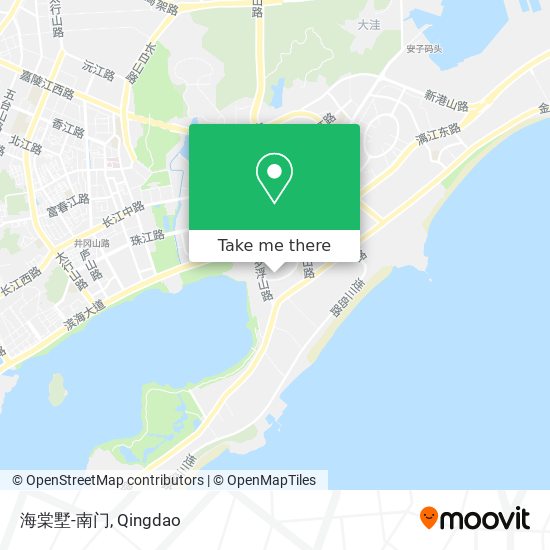 海棠墅-南门 map