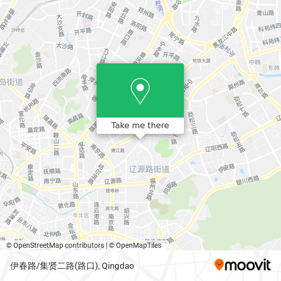 伊春路/集贤二路(路口) map