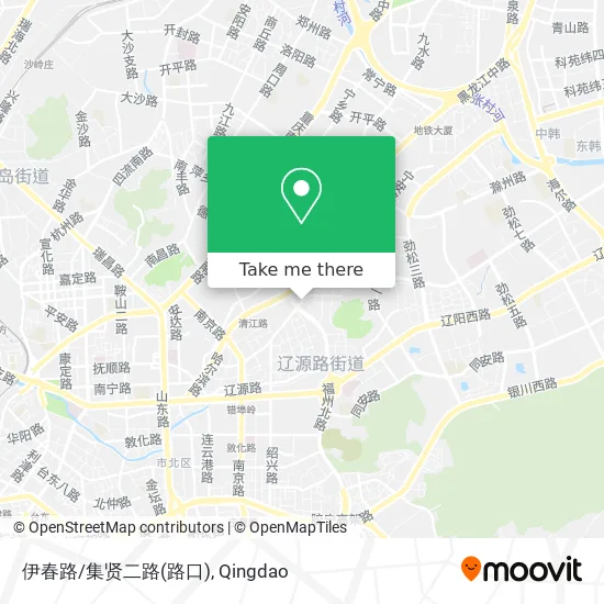 伊春路/集贤二路(路口) map