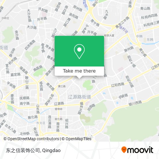 东之信装饰公司 map