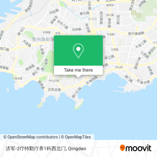济军-2疗特勤疗养1科西北门 map