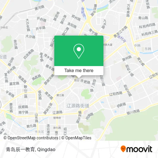 青岛辰一教育 map
