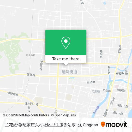 兰花旅馆(纪家庄头村社区卫生服务站东北) map