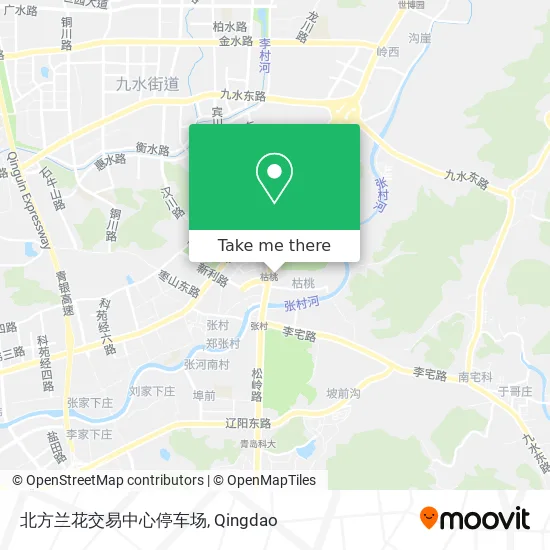 北方兰花交易中心停车场 map