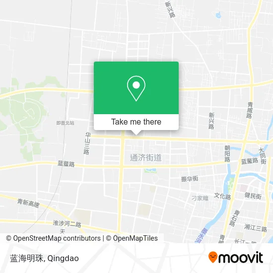 蓝海明珠 map