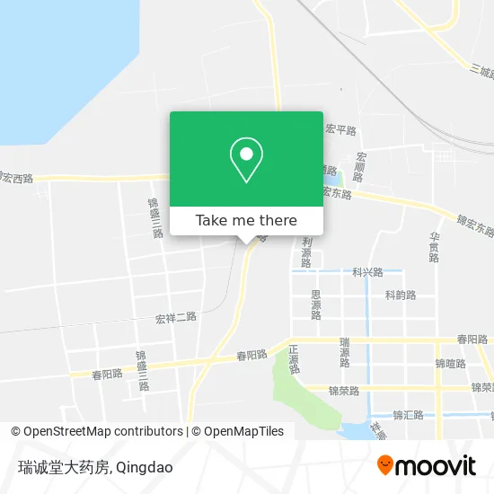 瑞诚堂大药房 map