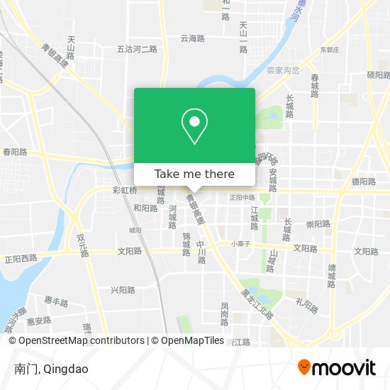 南门 map