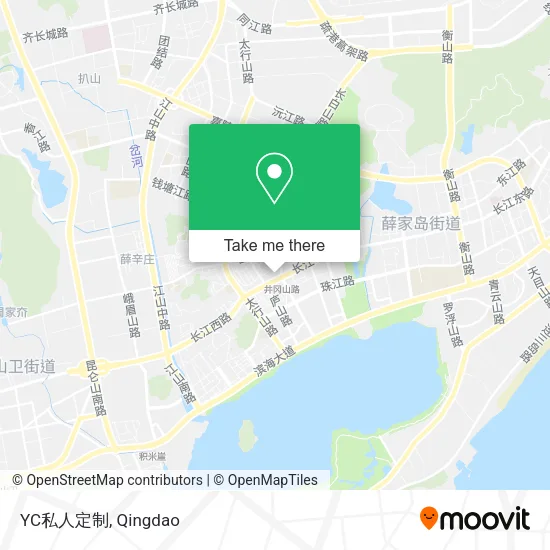 YC私人定制 map