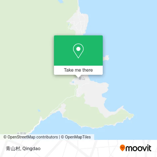 青山村 map