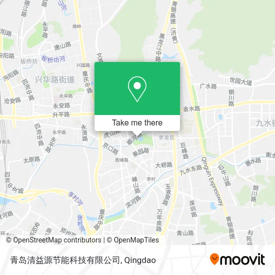 青岛清益源节能科技有限公司 map