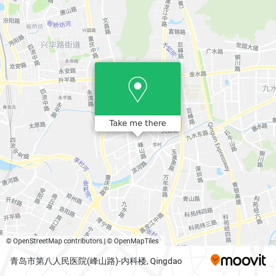青岛市第八人民医院(峰山路)-内科楼 map