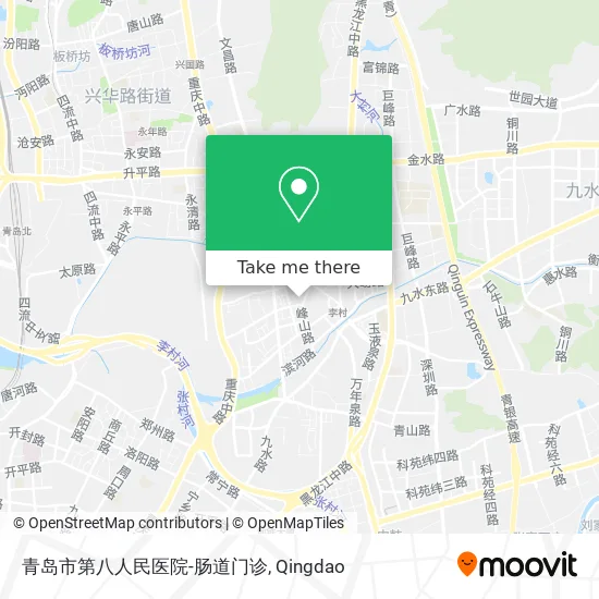 青岛市第八人民医院-肠道门诊 map