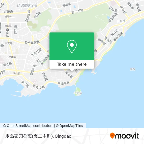 麦岛家园公寓(套二主卧) map