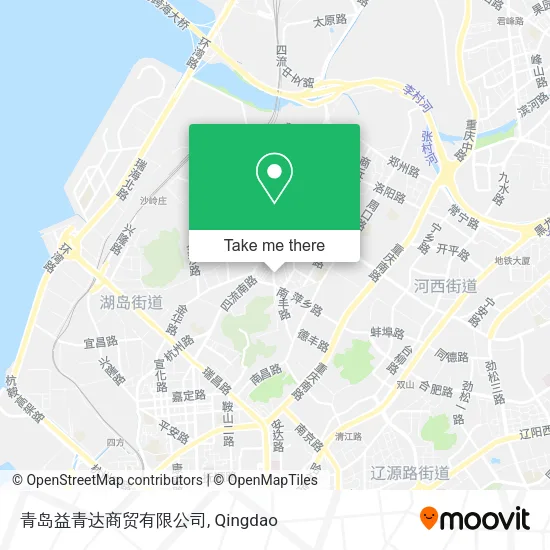 青岛益青达商贸有限公司 map