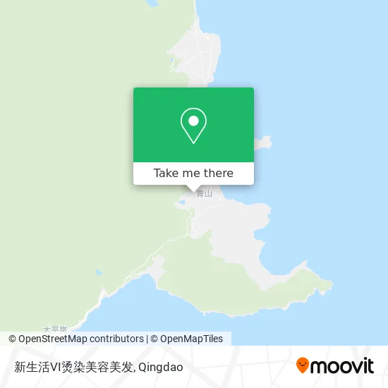 新生活VI烫染美容美发 map