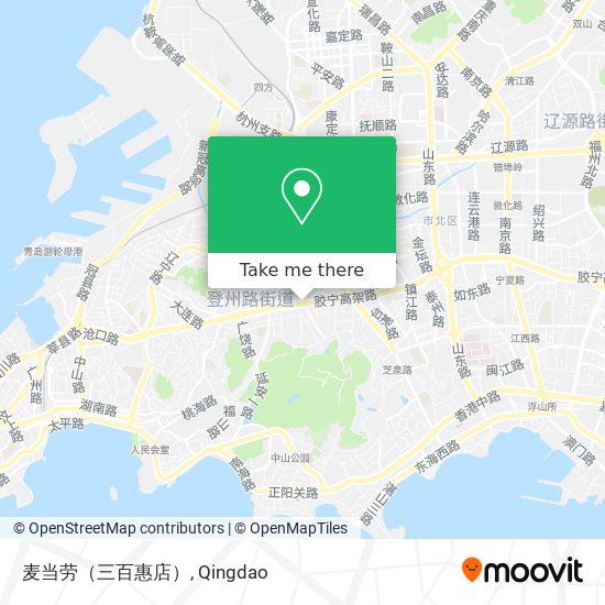 麦当劳（三百惠店） map