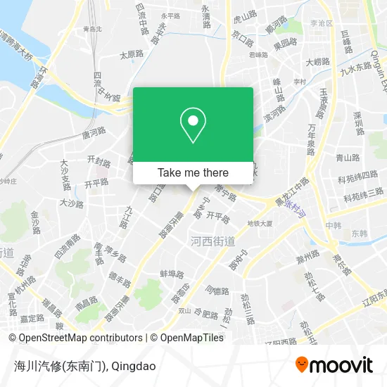 海川汽修(东南门) map