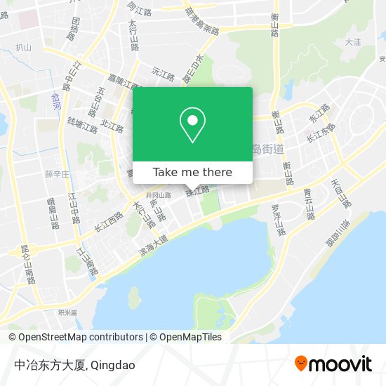 中冶东方大厦 map