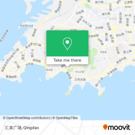 汇泉广场 map