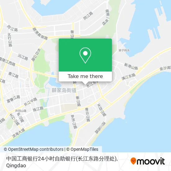 中国工商银行24小时自助银行(长江东路分理处) map