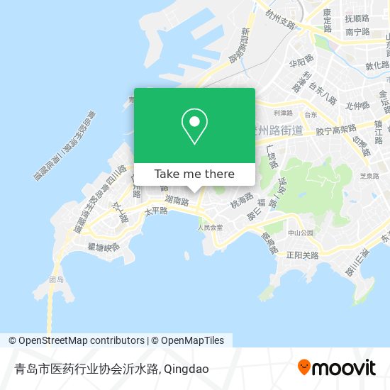 青岛市医药行业协会沂水路 map